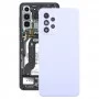 Задняя крышка аккумулятора с крышкой объектива камеры для Samsung Galaxy A52 5G / A52 4G (фиолетовая)